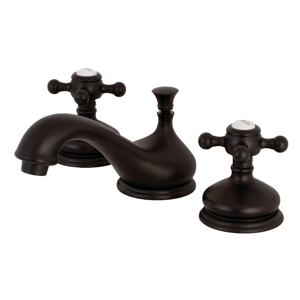 Vintage 8 inch Widespread 2-Handle Bathroom Faucet in Oil-Rubbed Bronze