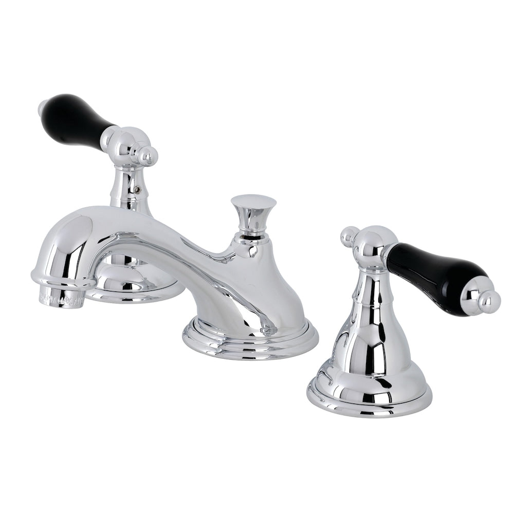 Duchess Porcelain Porcelain Porcelain 8 inch Widespread 2-Handle Bathroom Faucet in Polished Chrome