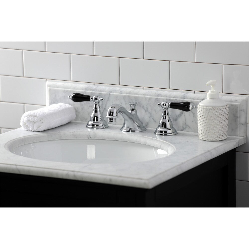 Duchess Porcelain Porcelain Porcelain 8 inch Widespread 2-Handle Bathroom Faucet in Polished Chrome