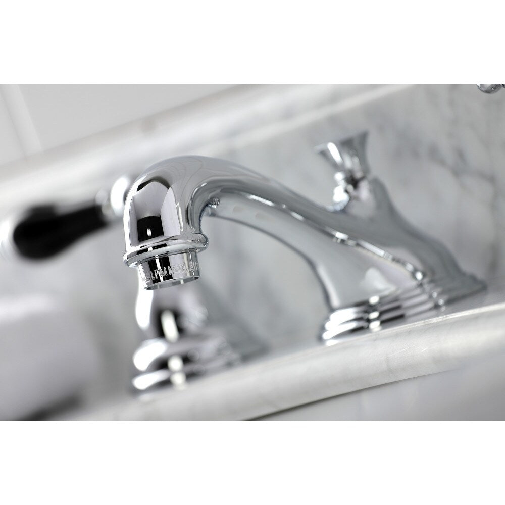 Duchess Porcelain Porcelain Porcelain 8 inch Widespread 2-Handle Bathroom Faucet in Polished Chrome