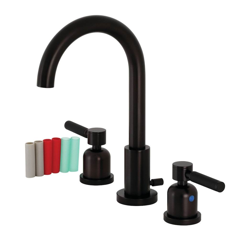 Kaiser 8 inch Widespread 2-Handle Bathroom Faucet in Oil Rubbed Bronze