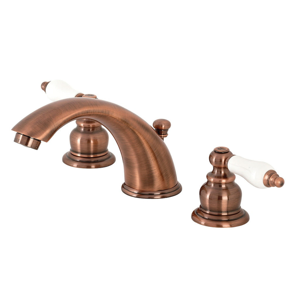Magellan 8 inch Widespread 2-Handle Bathroom Faucet in Antique Copper