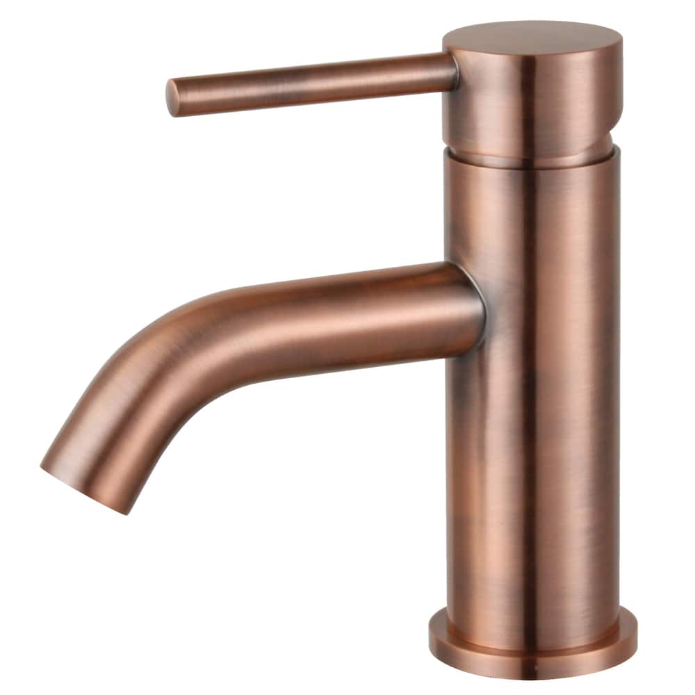 Concord Single Hole Single-Handle Bathroom Faucet in Antique Copper