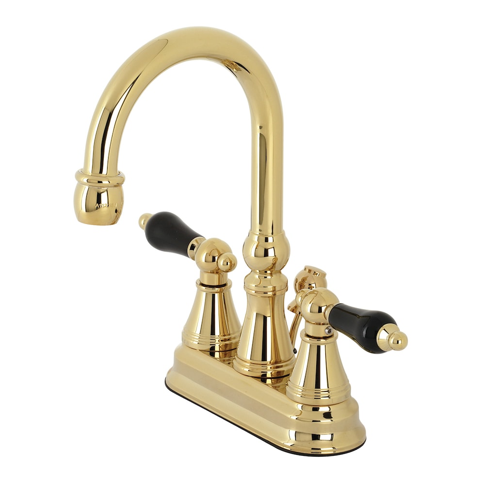 Duchess 4 inch Centerset 2-Handle Bathroom Faucet in Polished Brass