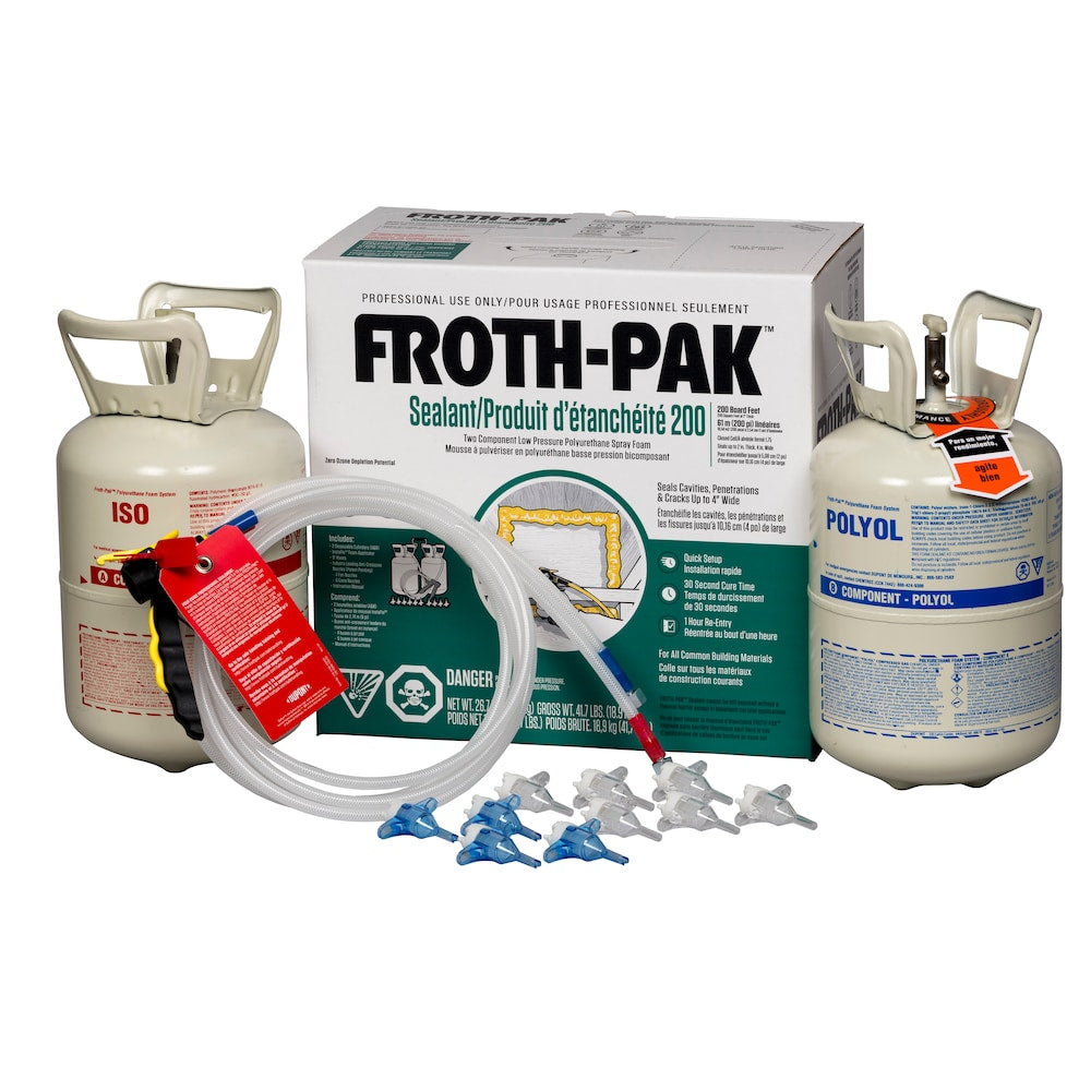 200 Low GWP Spray Foam Sealant Kit