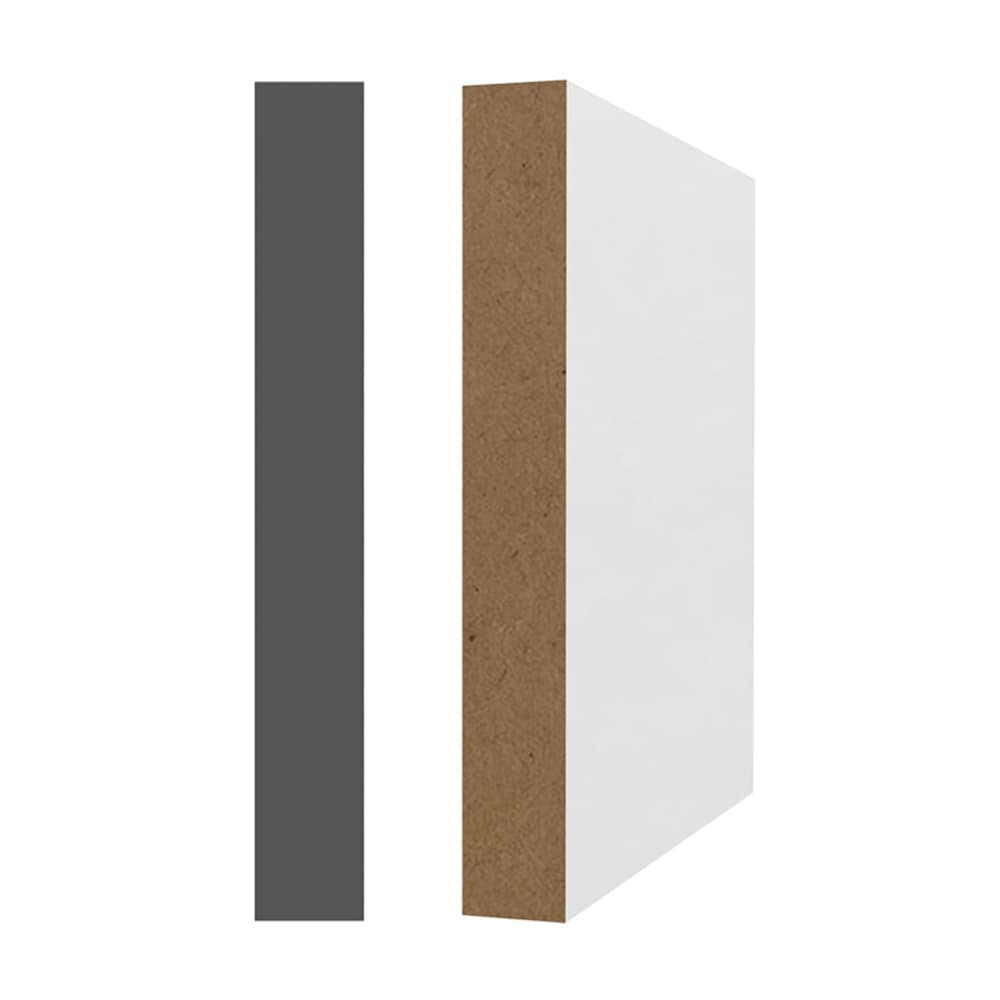 PLINTHE EN MDF apprêté blanc 1/2" x 4" x 96" PRO-PACK