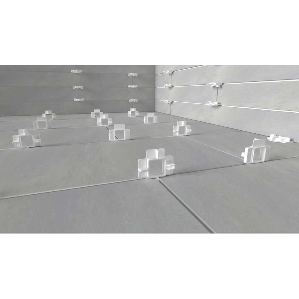 MULTI SERIES - Multi T 4x Tile Spacers (1/2/3/5mm) - (80-pack)