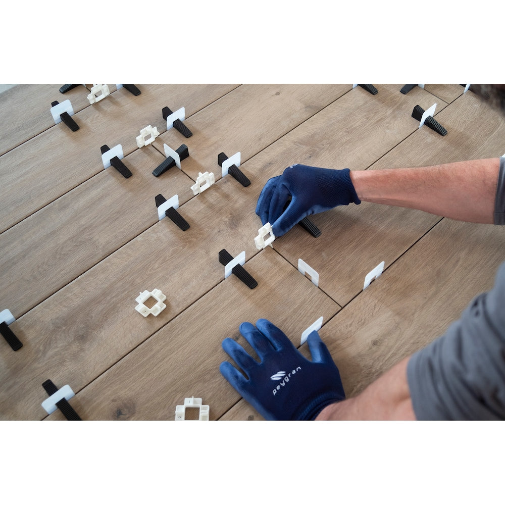 MULTI SERIES - Multi T 4x Tile Spacers (1/2/3/5mm) - (80-pack)