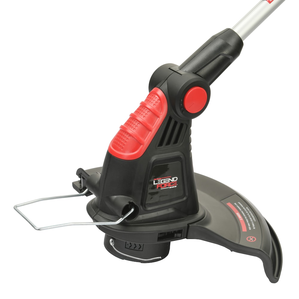 13-inch 4 Amp Corded Electric Multi-Angle Telescoping Pole Grass Trimmer & Edger