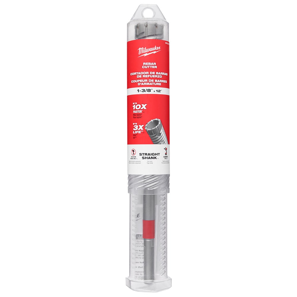 Coupe-barres d'armature à tige droite 1-3/8 po x 12 po