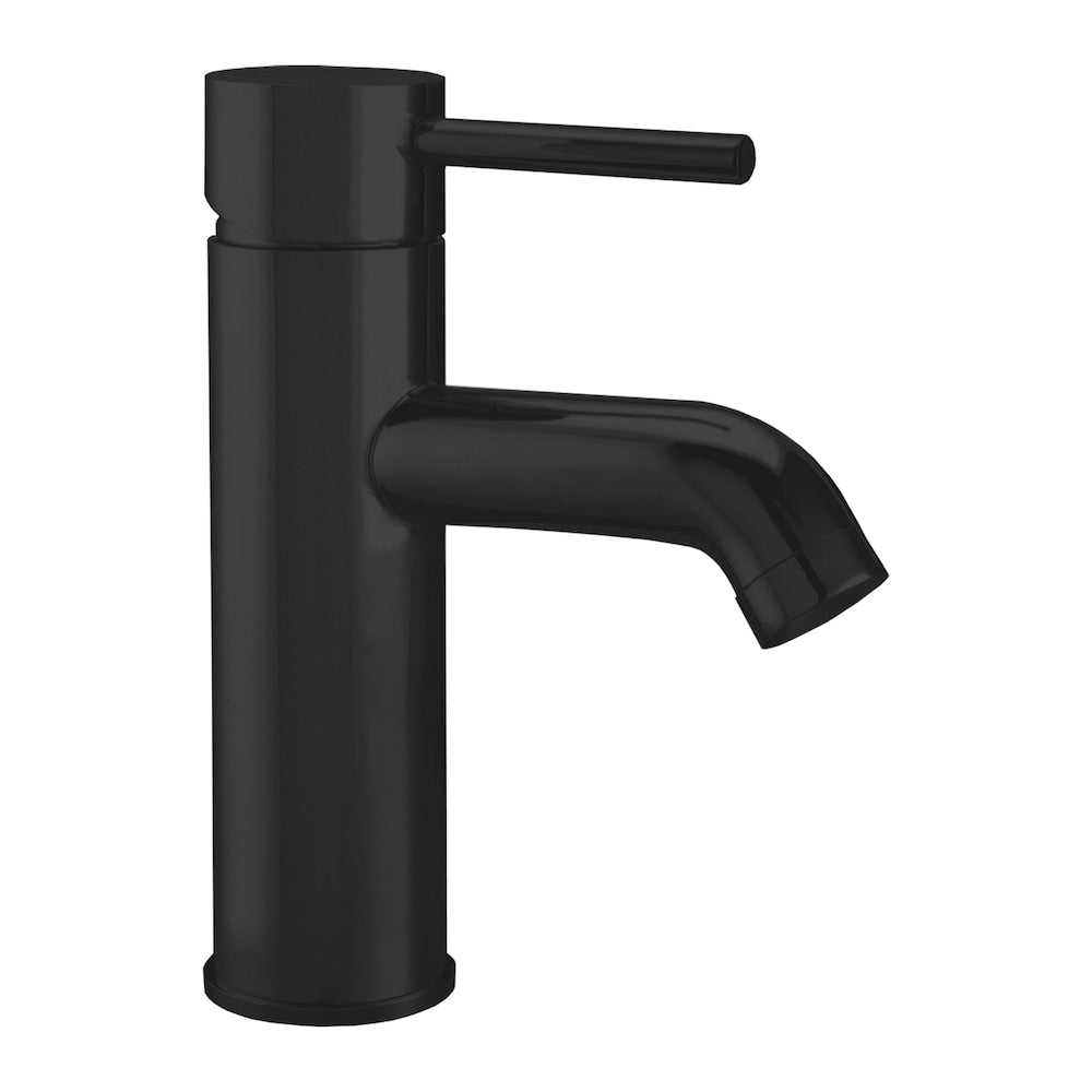 Rebecca-Bk Single Hole Single-Handle Bathroom Basin Faucet in Matte Black