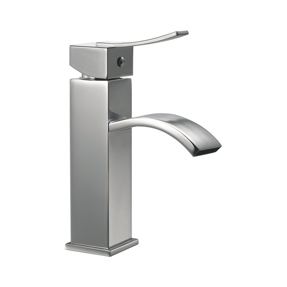 Ragnar Single Hole Single Handle Bathroom Basin Faucet in Chrome