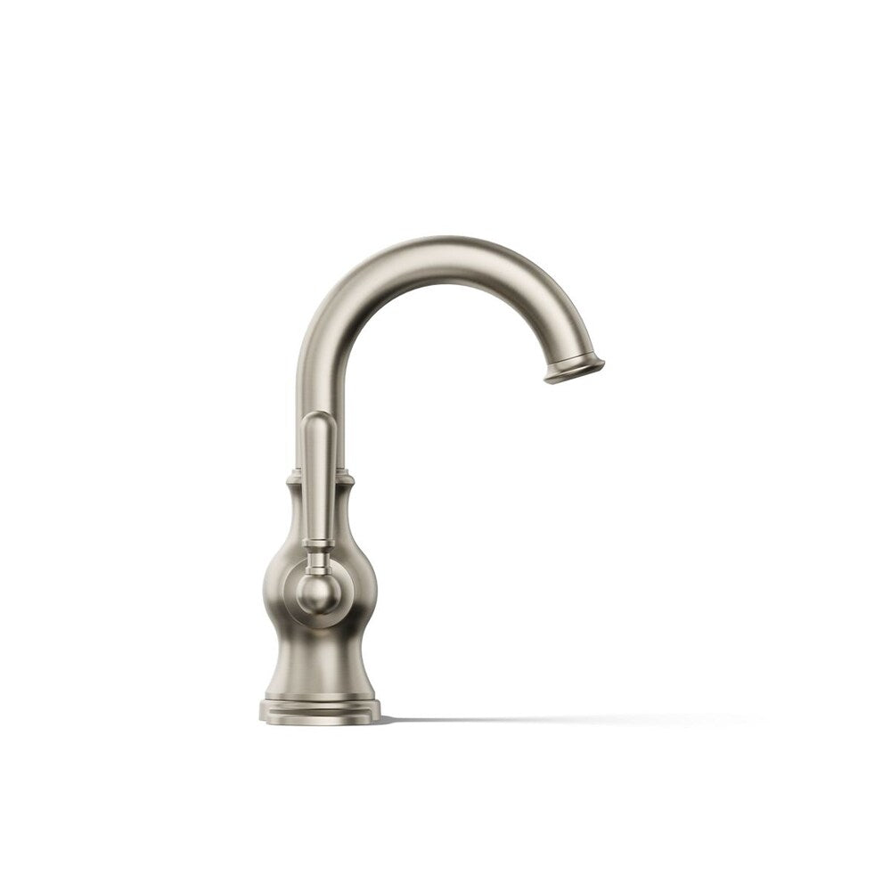 Capilano Monoblock bathroom sink faucet in Brushed Nickel