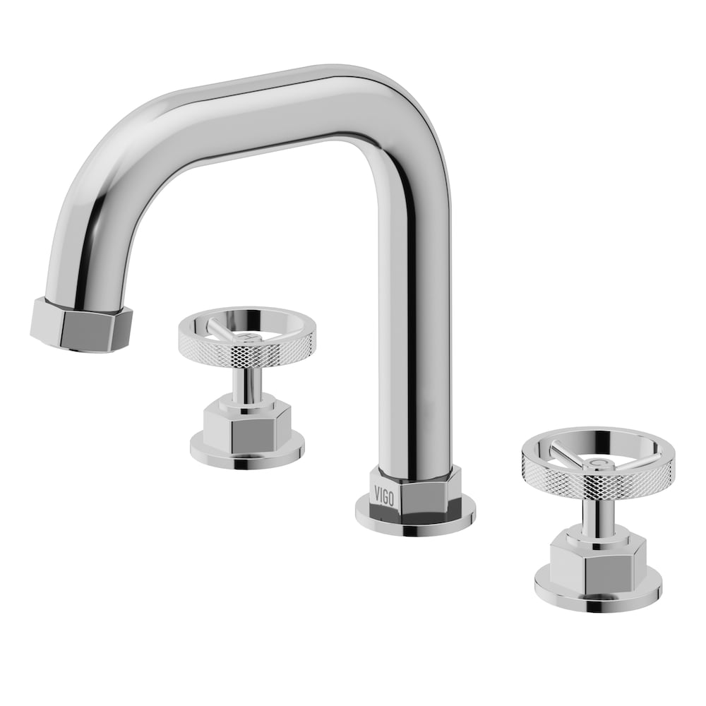 Hart 10" W Widespread 2-Handle Bathroom Faucet in Chrome