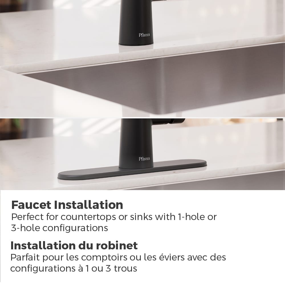 Skylark 1-Handle Matte Black Pull Down Kitchen Faucet/Kitchen Sink Faucet/Tap