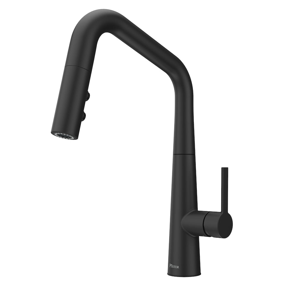 Skylark 1-Handle Matte Black Pull Down Kitchen Faucet/Kitchen Sink Faucet/Tap