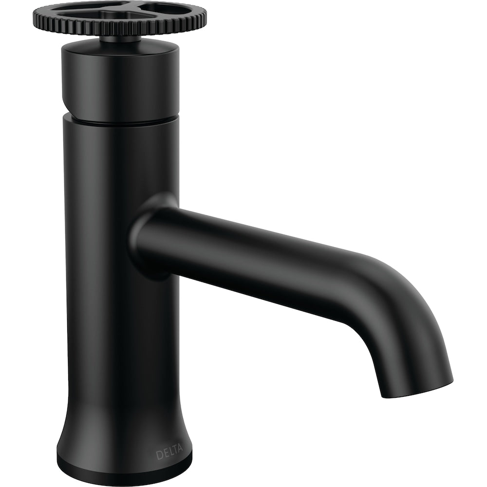 Trinsic Single Handle Single Hole WaterSense Bathroom Faucet in Matte Black