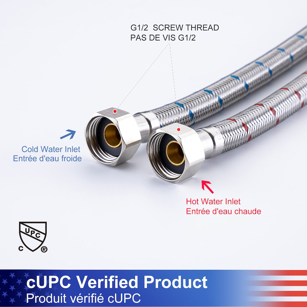 8010LSJ 1 Handle Floor Mounted Clawfoot Tub Faucet with Diverter and Hand Shower in Brushed Gold