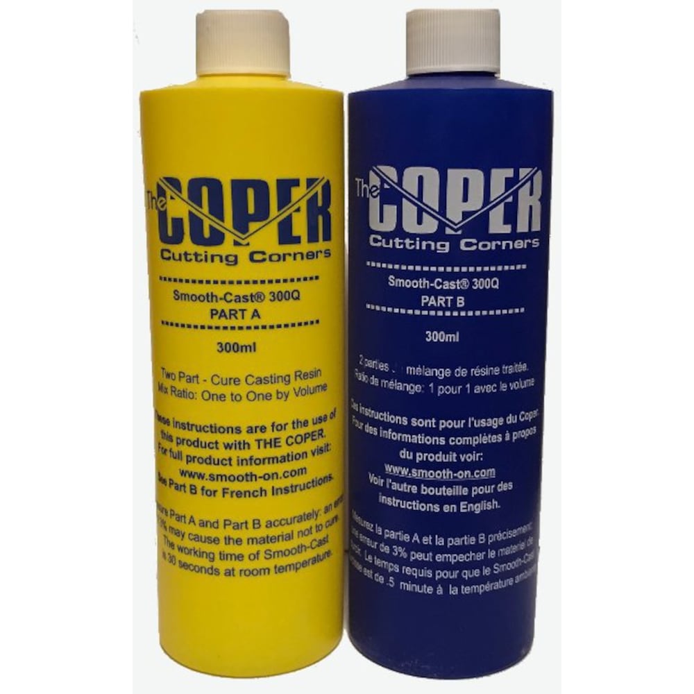 Epoxy en deux parties pour la fabrication de gabarits de plinthes