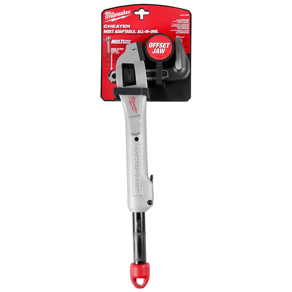 CHEATER Aluminum Adaptable Offset Pipe Wrench