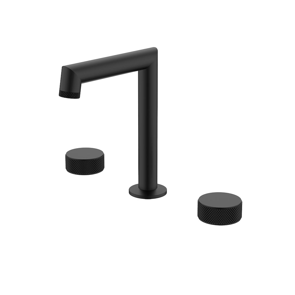 NOHO 8 inch Widespread Two Handles Bathroom Faucet in Matte black