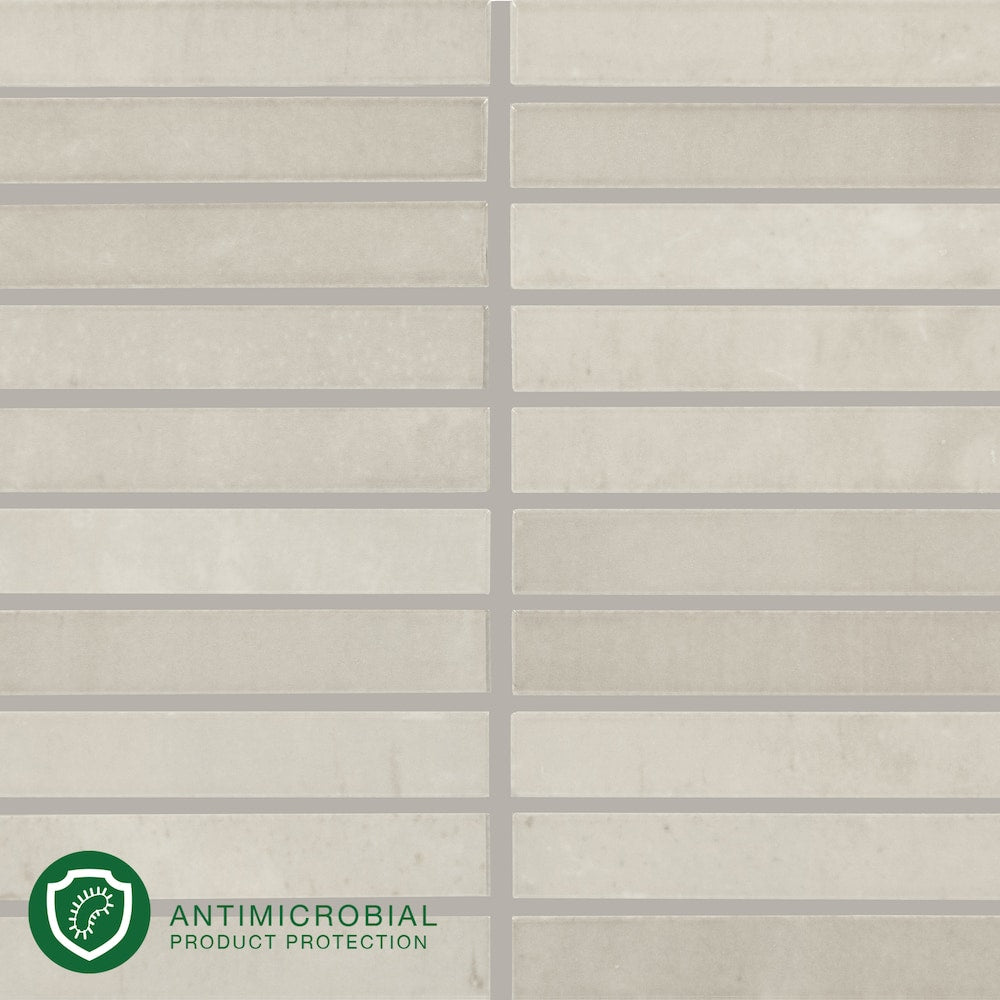 Miramo Pearl 10 in. x 12 in. Glazed Ceramic Straight Joint Mosaic Tile (0.83 sq. ft./each)