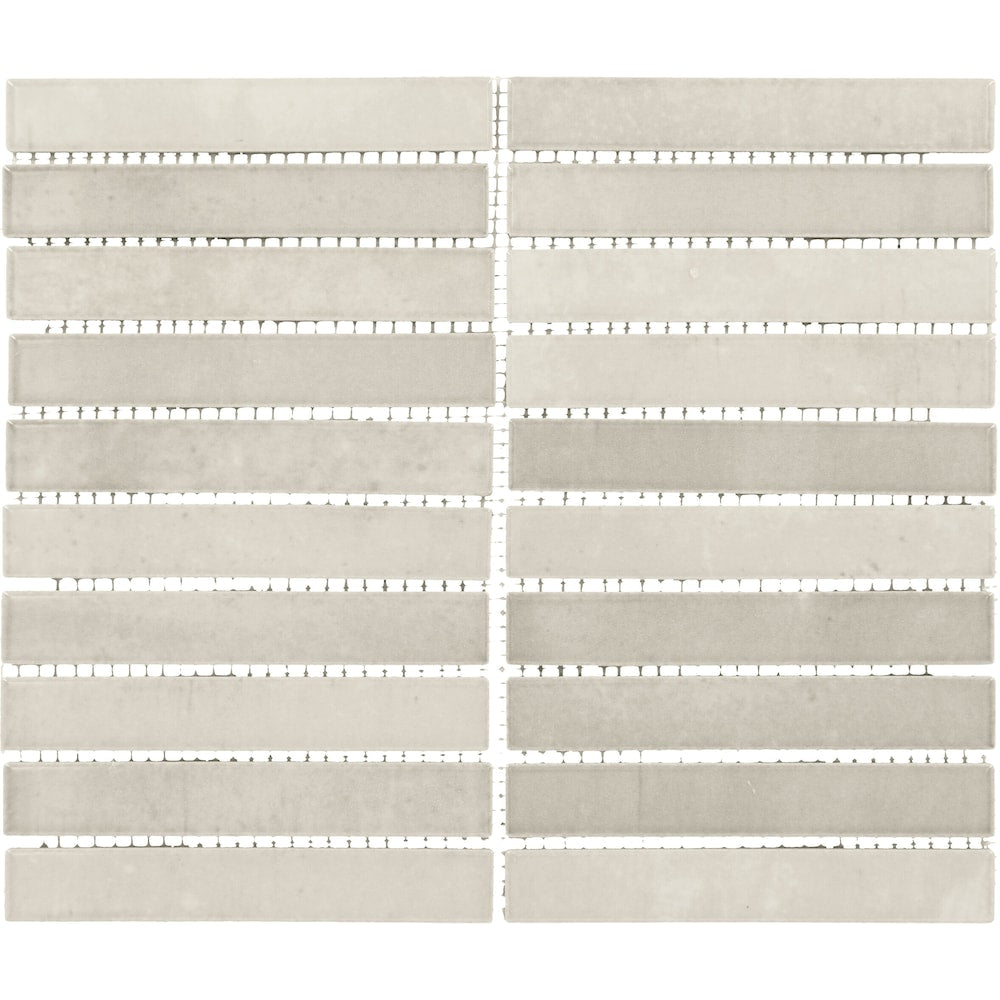 Miramo Pearl 10 in. x 12 in. Glazed Ceramic Straight Joint Mosaic Tile (0.83 sq. ft./each)