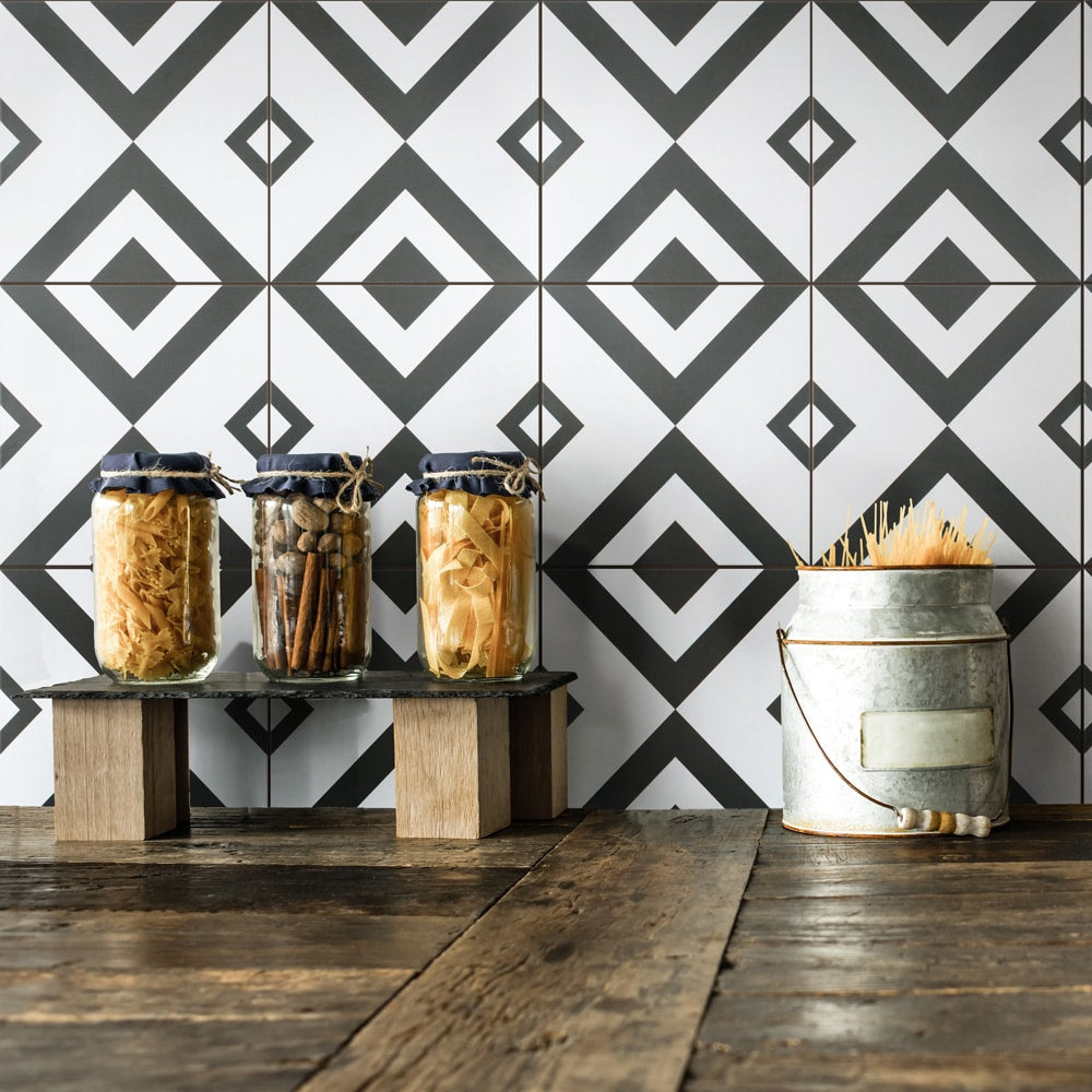 Carreaux de céramique pour sol et mur Brixton II 17-5/8 po x 17-5/8 po (13,14 pi2/boîte)