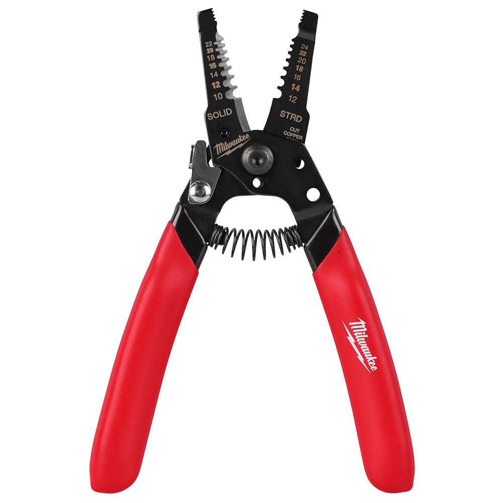 10-24 AWG Compact Dipped Grip Wire Stripper & Cutter