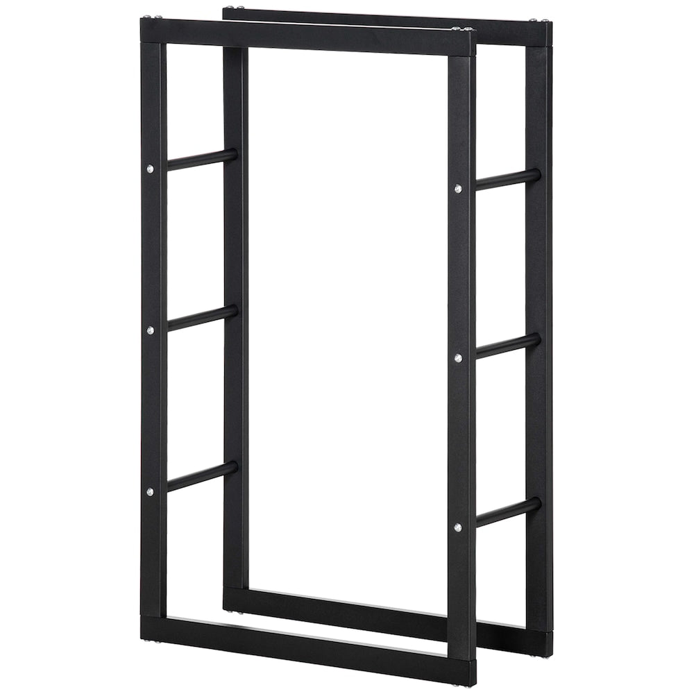 Support à bûches pour bois de chauffage, 23,6 po x 9,8 po x 39,4 po