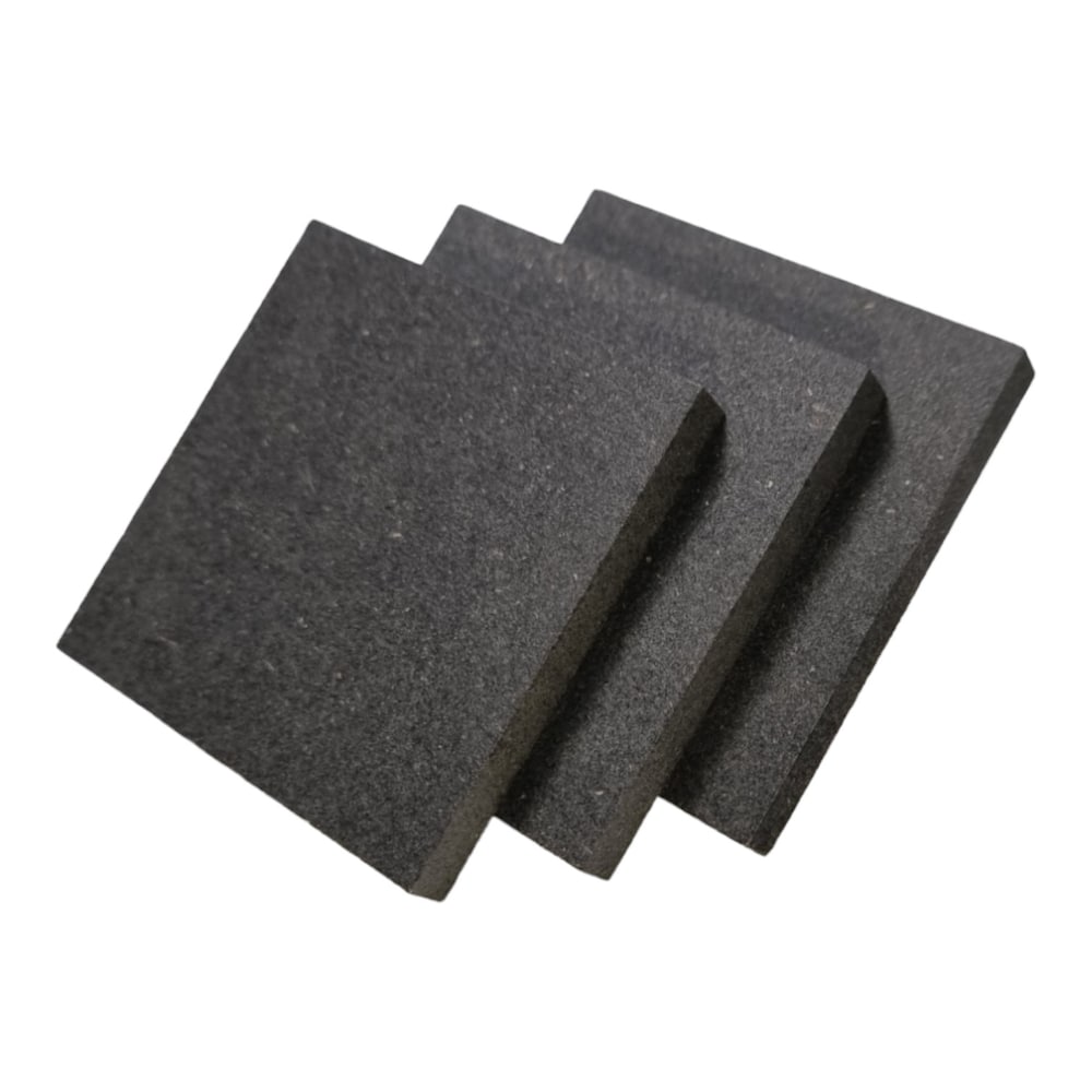 5.0mm x 2ft x2ft colour MDF: Black (3 pieces per box)
