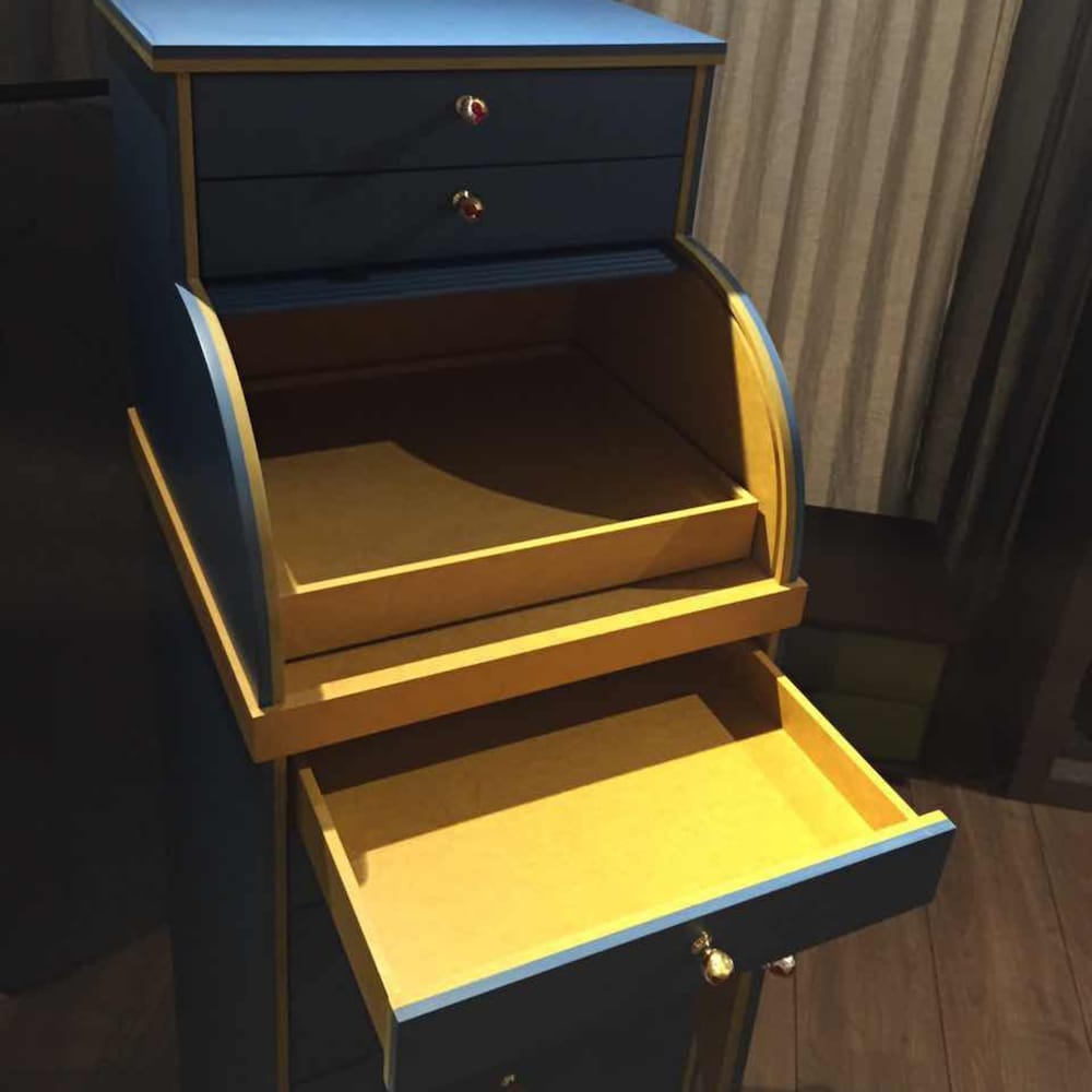 5.0mm x 2ft x2ft colour MDF: Blue (3 pieces per box)