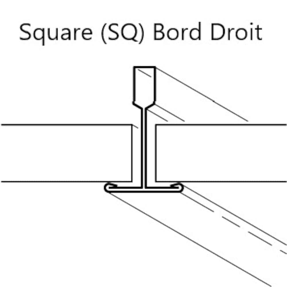 Dalle de plafond à poser Radar 2315 Firecode de 2 pi x 4 pi (vendue à la caisse - paquet de 8)