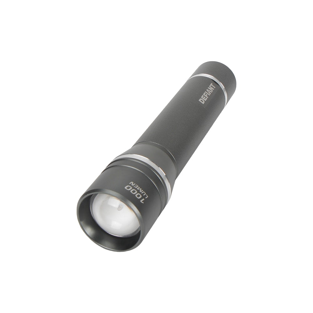 1000-Lumen 3 Modes Aluminum LED Flashlight (6 x AA batteries Included)