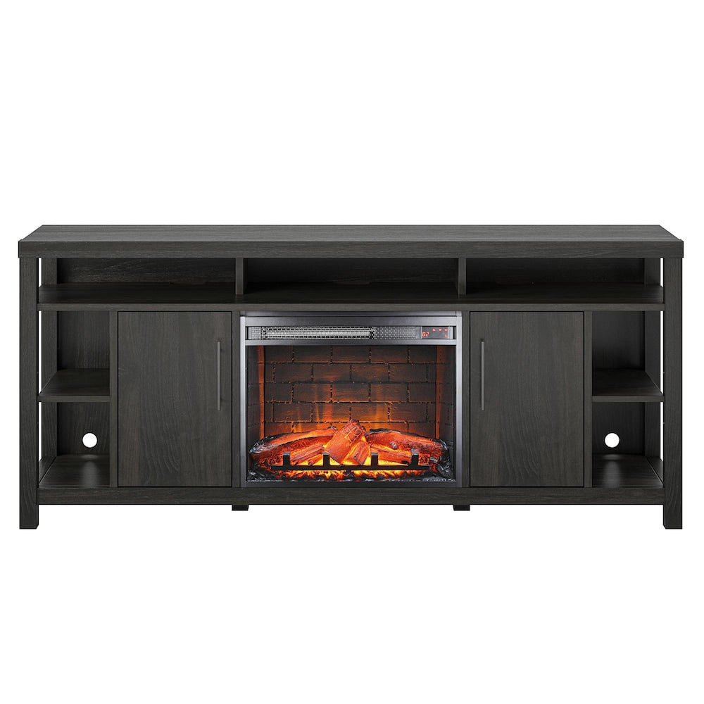 Garrick Electric Fireplace 75" TV Console, Espresso