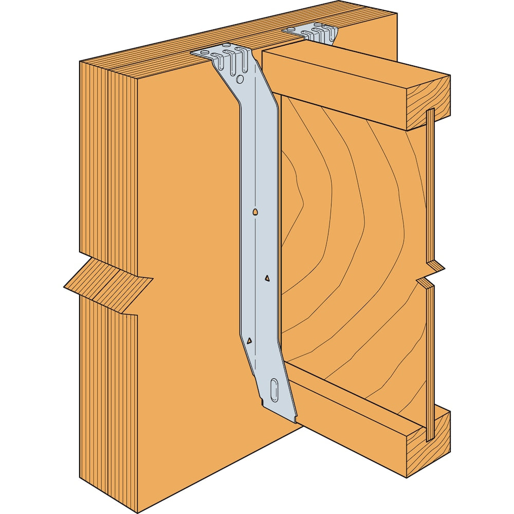 Étrier de solive à montage par le haut LT pour bois d'ingénierie de 2 1/2 po x 14 po