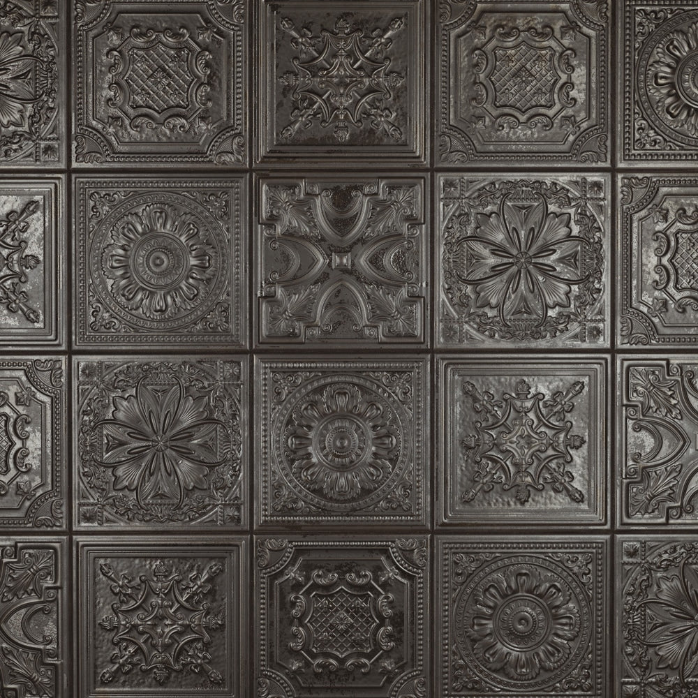 Sample - Fitz Lead 2-3/8 in. x 9-5/8 in. Ceramic Wall Tile