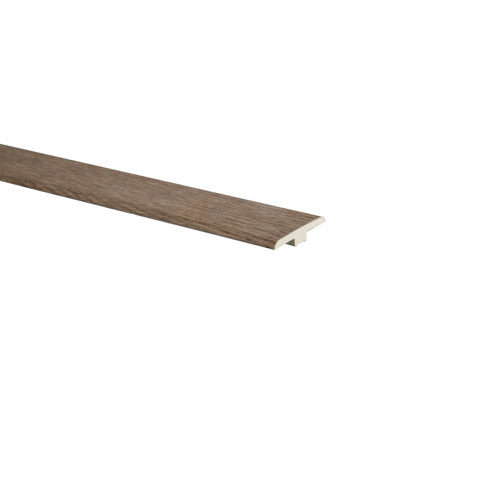 Moulure en T imperméable en chêne de 3/8 po d'épaisseur x 1 3/4 po de largeur x 94 po de longueur