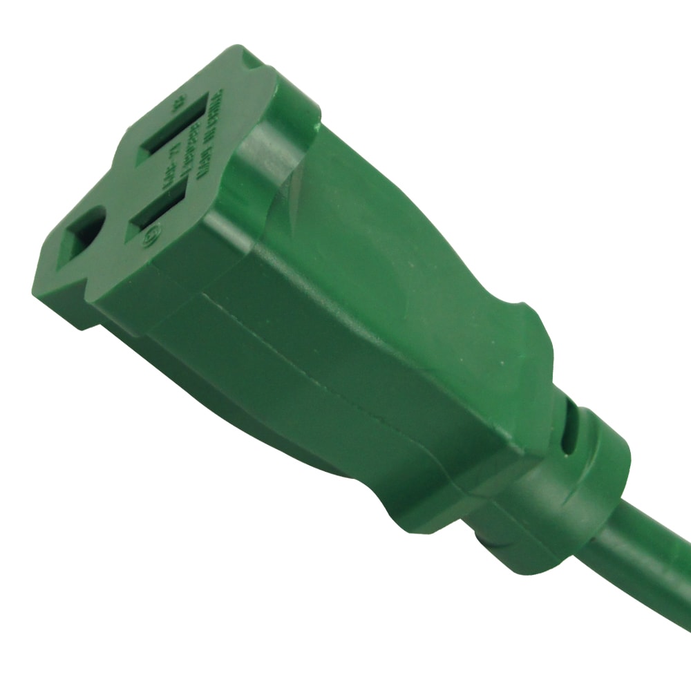 6 ft. 16 Gauge 13 Amps Indoor & Outdoor Light Duty Extension Cord, Green