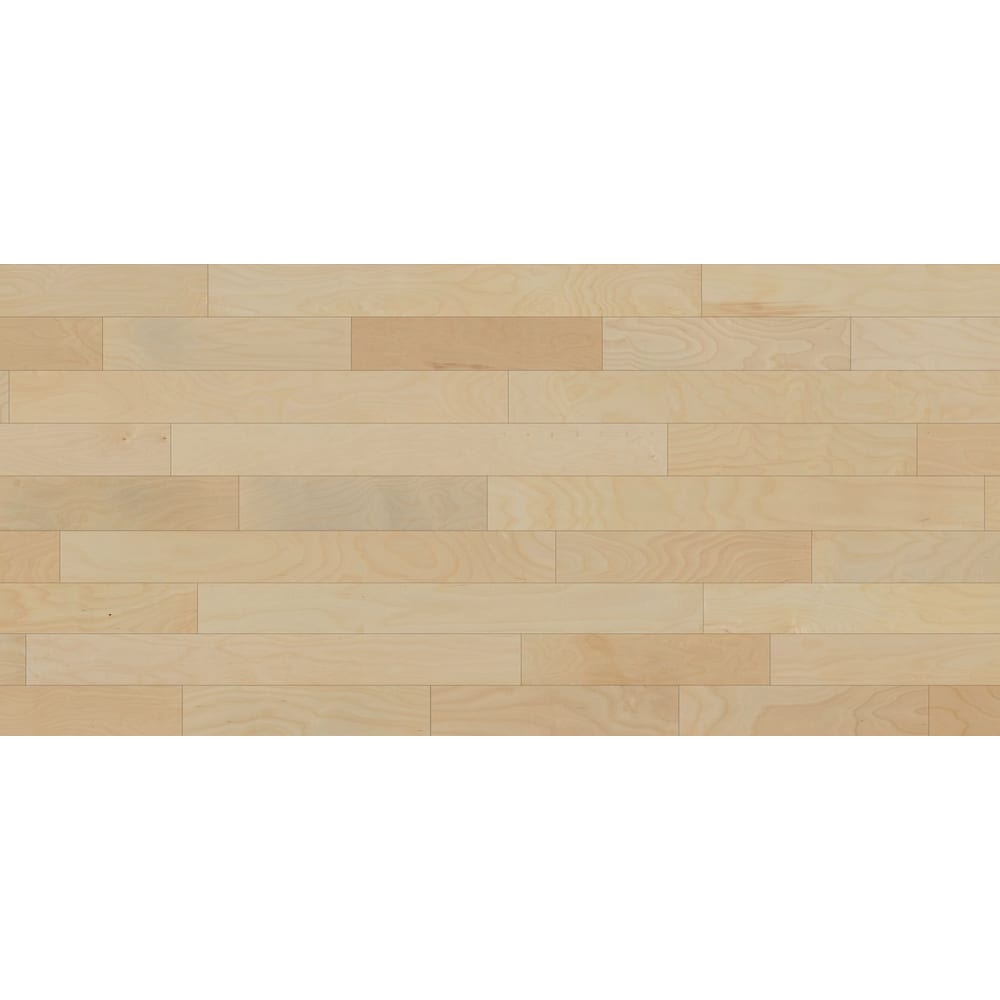 Plancher de bois d'ingénierie en érable européen Haliburton de 12 mm d'épaisseur x 5 po de largeur x longueur variable (13,23 pi2/caisse)