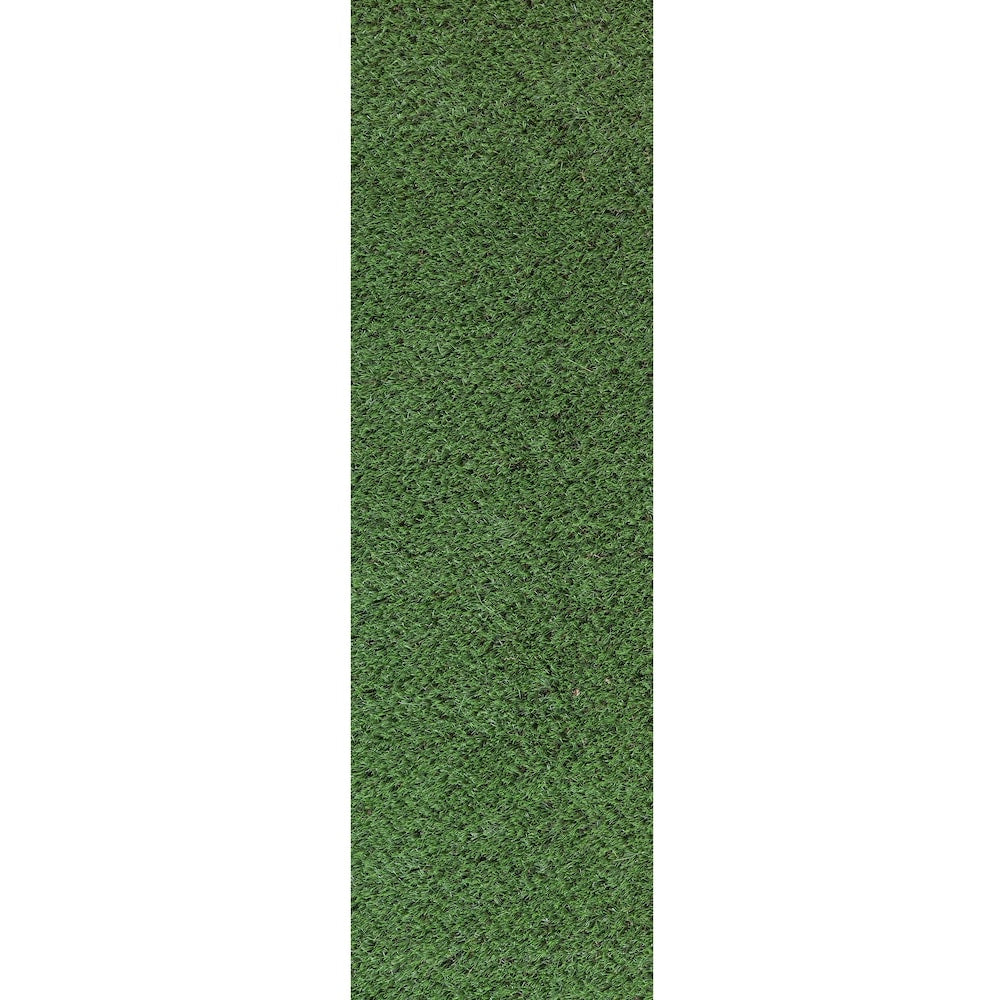 Soft Fescue 3 ft. x 9 ft. Green Artificial Grass Rug