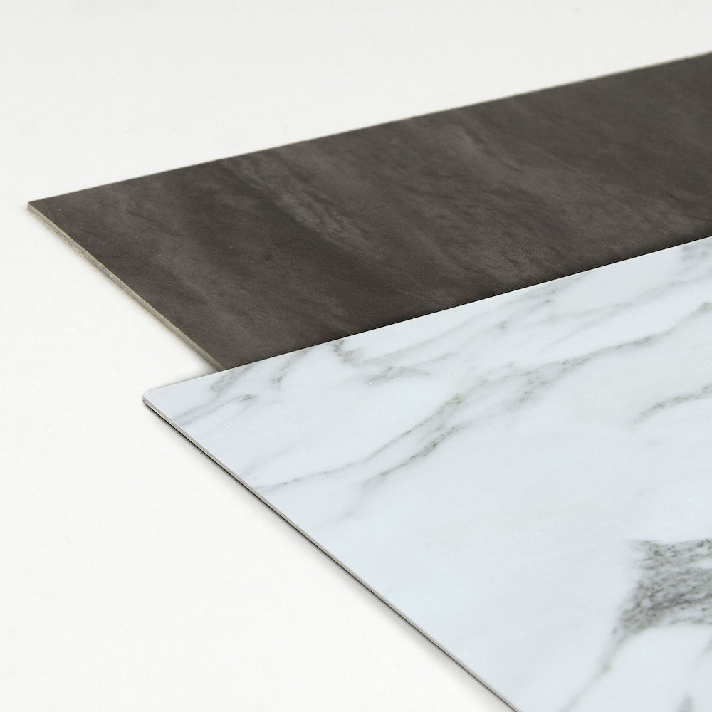 Ensemble de 20 carreaux de vinyle pour revêtement de sol Opaline Raven 12 po x 12 po (1 pi2/chacun)