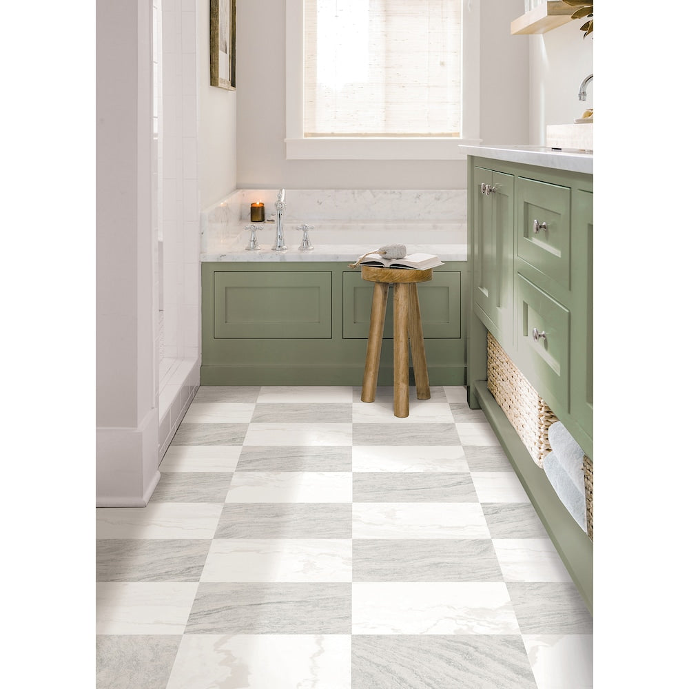 12-inch x 12-inch Neutral Bonneville Peel and Stick Vinyl Tile Flooring (20 sq. ft.)