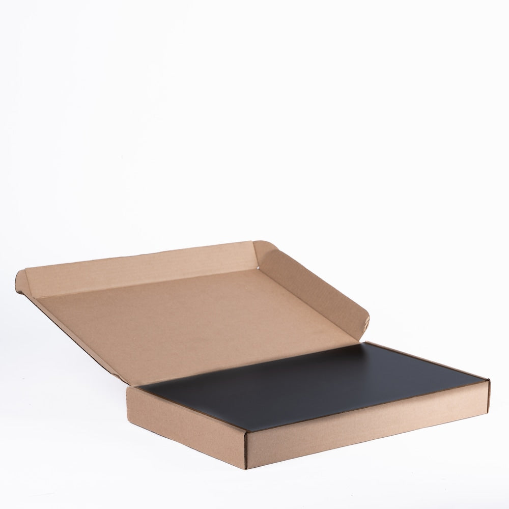 1/8 inch X 1 feet. X 1 feet. 7 inch Black Paper Plywood (15-pack)