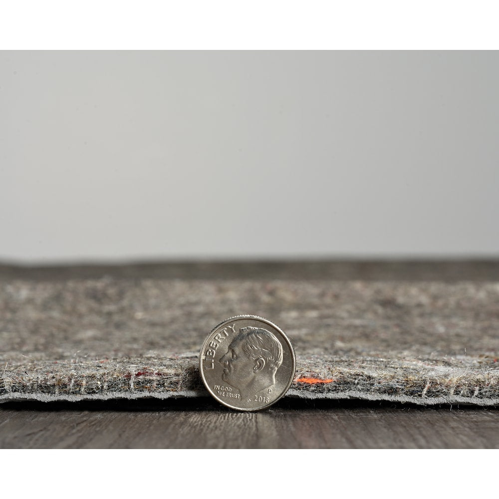 Premier Plush Grey 2 ft. x 4 ft. Indoor Rug Underlay