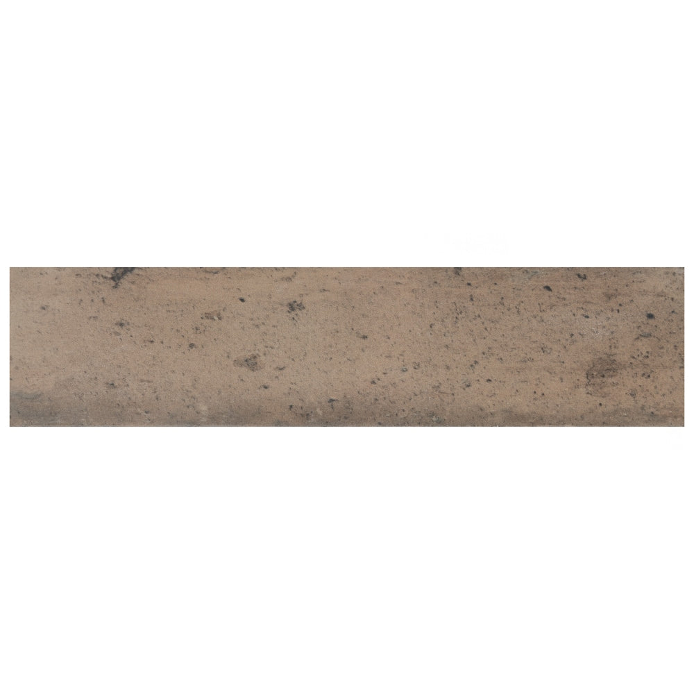 Sample - Capri Brick Terra 2-1/2-inch x 10-inch Porcelain Floor and Wall Tile