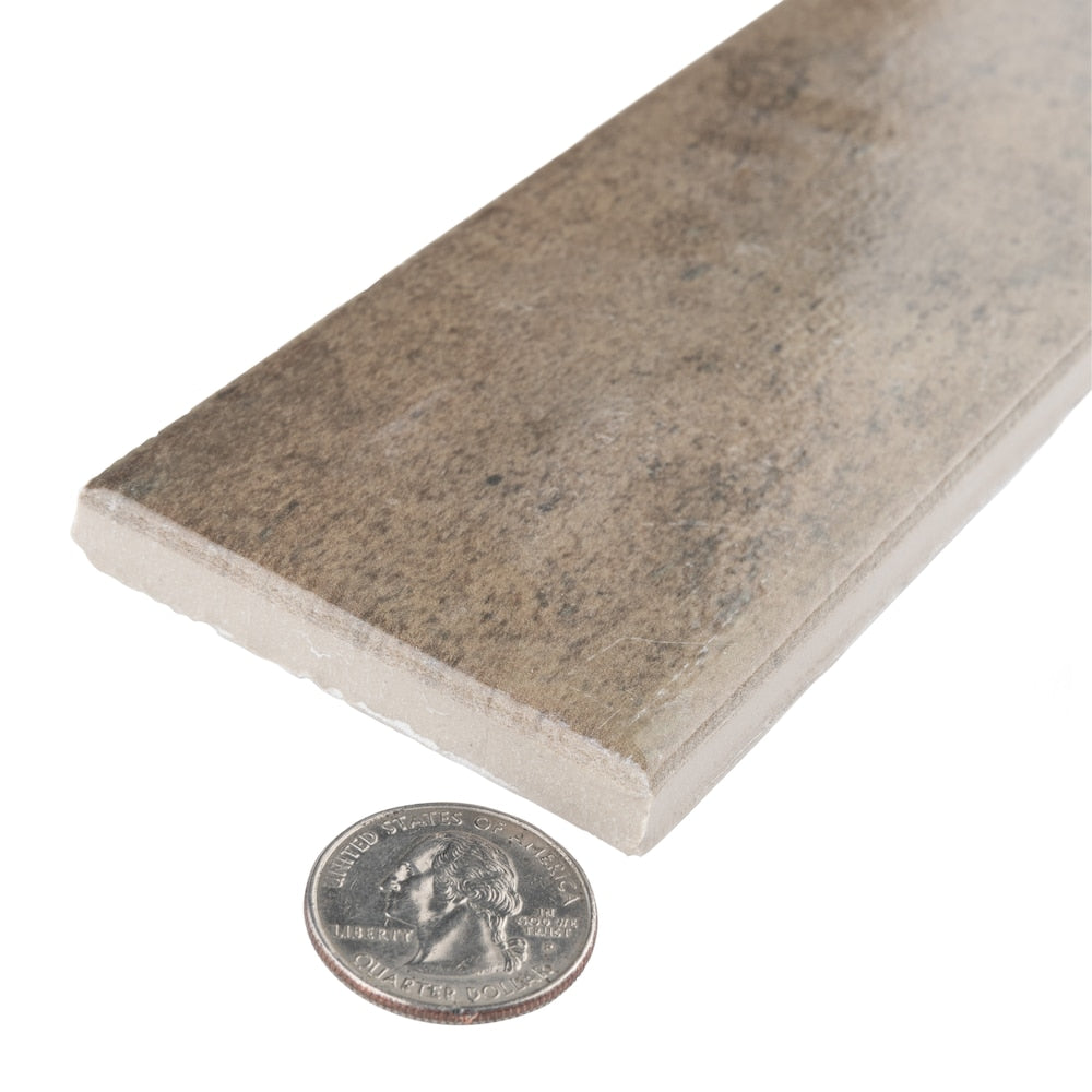 Sample - Capri Brick Terra 2-1/2-inch x 10-inch Porcelain Floor and Wall Tile