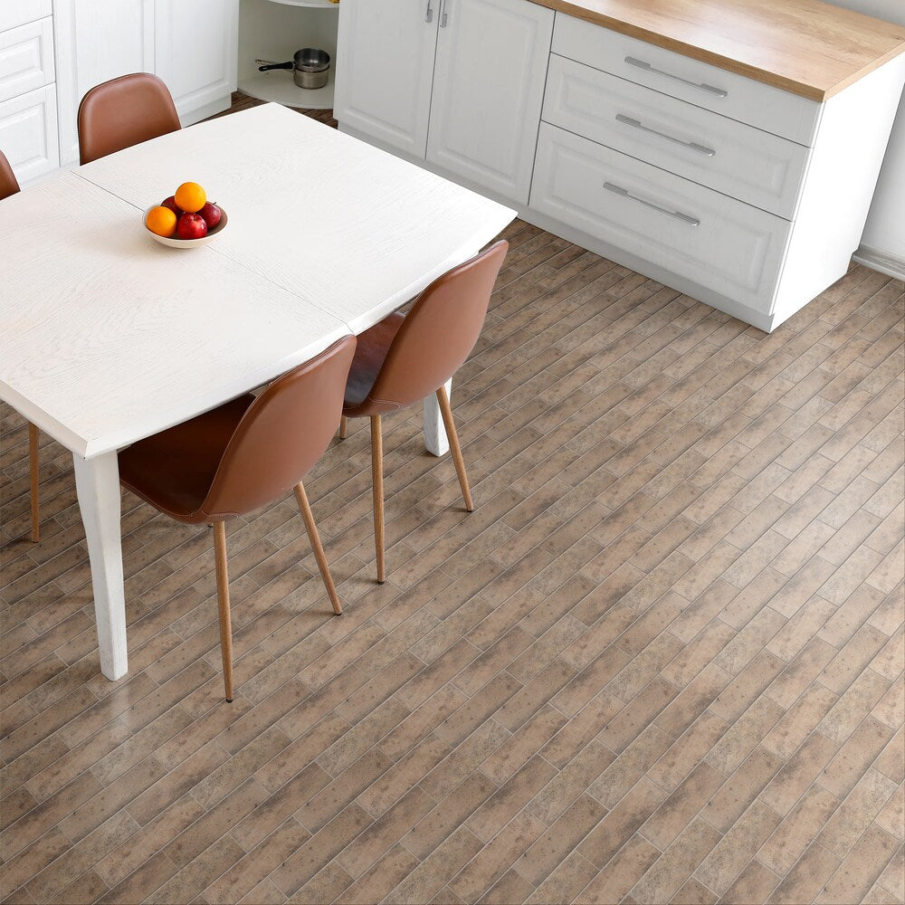 Sample - Capri Brick Terra 2-1/2-inch x 10-inch Porcelain Floor and Wall Tile