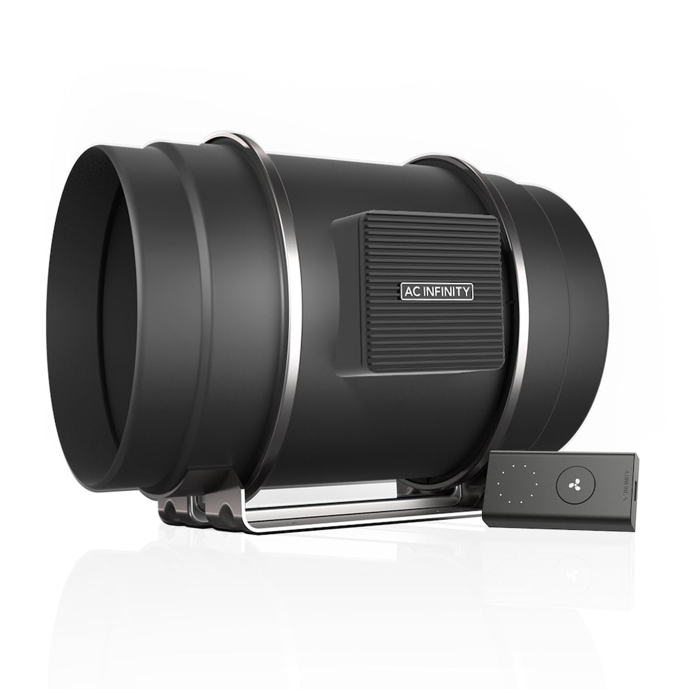 AI-CLS8 Cloudline Pro S8, quiet inline duct fan system with speed controller, 8-inch