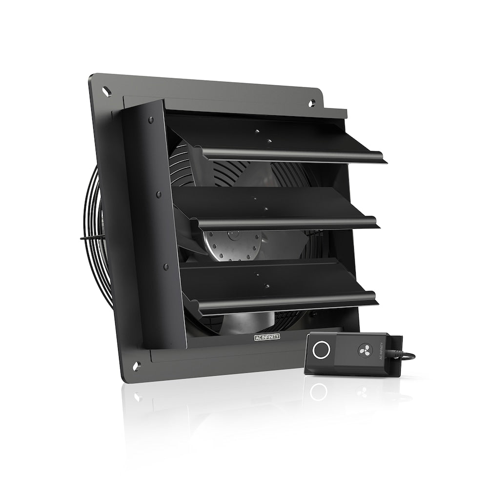 Airlift S10 shutter exhaust ventilation fan 10", speed controller